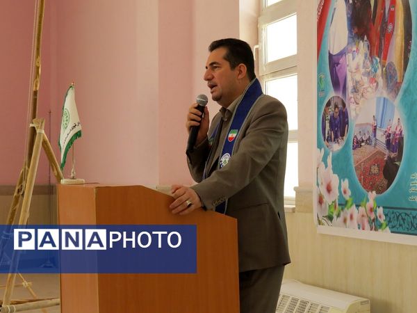 برگزاری اردوی تمشک پسران در اردوگاه شهید چمران بجنورد 