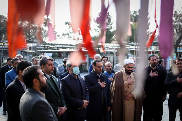 مراسم تجدید میثاق شورای معاونان آموزش و پرورش با آرمان‌های امام راحل (ره)