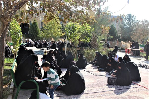 مراسم سالگرد تدفین شهدای گمنام موسسه علمی فرهنگی دارالحدیث قم