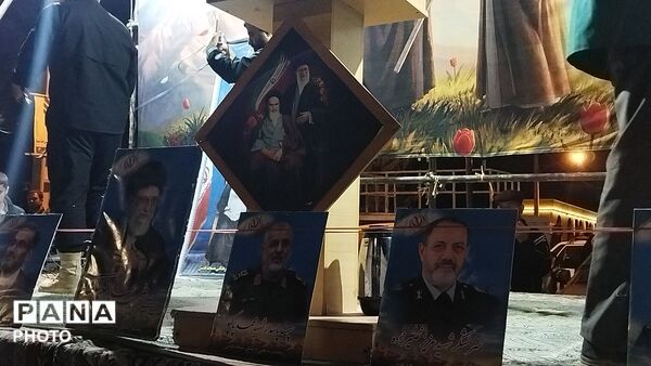 دویست و بیست و نهمین شب از اجتماعات مردمی بلوار فضل نیشابور در قاب پانا 