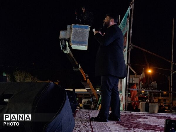 تجمع بزرگ مردم غیور مرودشتی در خیابان‌ها