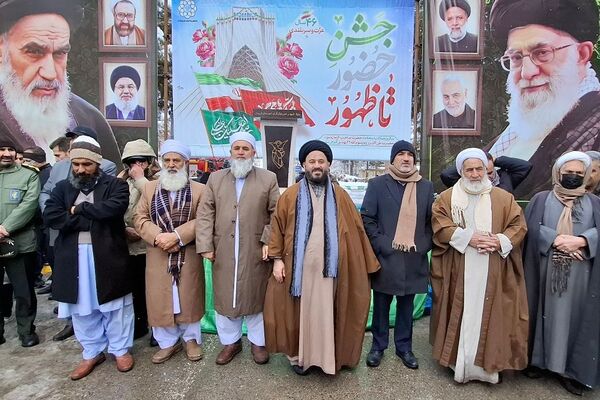 راهپیمایی باشکوه 22 بهمن در شهر فریمان