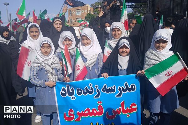 اجتماع سراسری «اقتدار ایران سرافراز» جان فدایان امام رضایی شهرستان ورامین