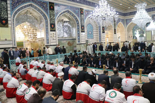 آیین سیاهپوشان حرم مطهر حضرت فاطمه معصومه(س)
