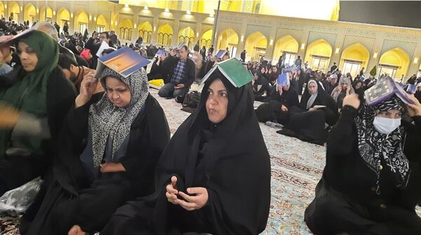 شب نوزدهم ماه مبارک رمضان در حرم مطهر رضوی