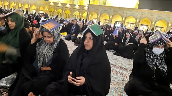 شب نوزدهم ماه مبارک رمضان در حرم مطهر رضوی