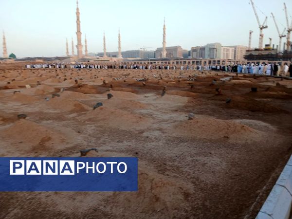 زیارت خبرنگار پانا از قبرستان ائمه بقیع