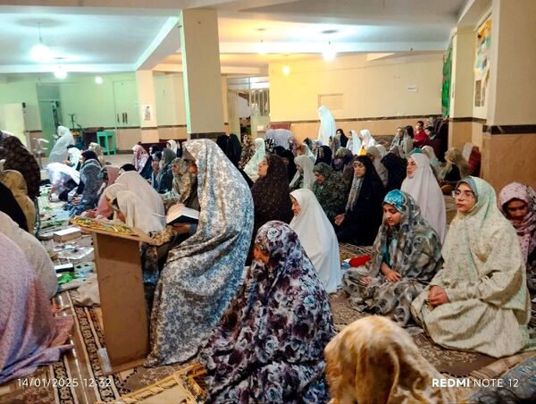 حضور پرشور دانش‌آموزان منطقه پردیس در اعتکاف سال ۱۴۰۳