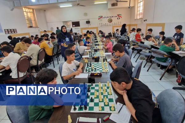 برگزاری مسابقات شطرنج استان فارس