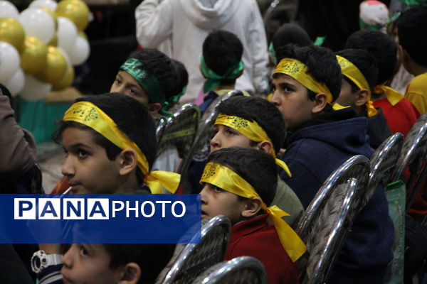 اجتماع عظیم سربازان کوچک صاحب الزمان(عج) یزد