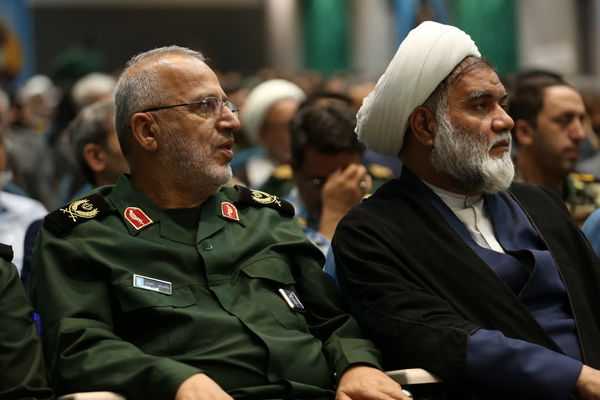 مراسم تکریم و معارفه فرمانده سپاه استان قم