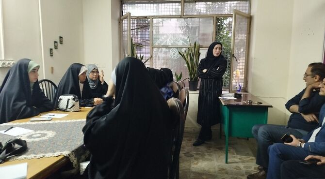 جلسه مدیران وتیم خبری پانا شهرستان آمل 