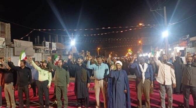 فریاد‌ خون‌خواهی رودباری‌ها در سه‌ راه بانک ملی طنین‌ انداز شد