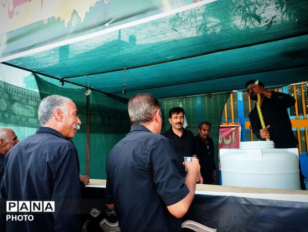 شهداد غرق در شور حسینی