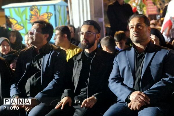 مراسم بیتاب میناب همزمان با برپایی موکب فرهنگیان و دانش‌آموزان قرچک 
