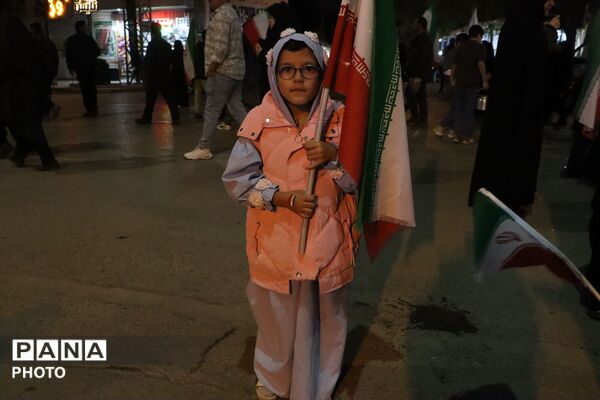 تشییع پیکر دو شهید والامقام در نیشابور 