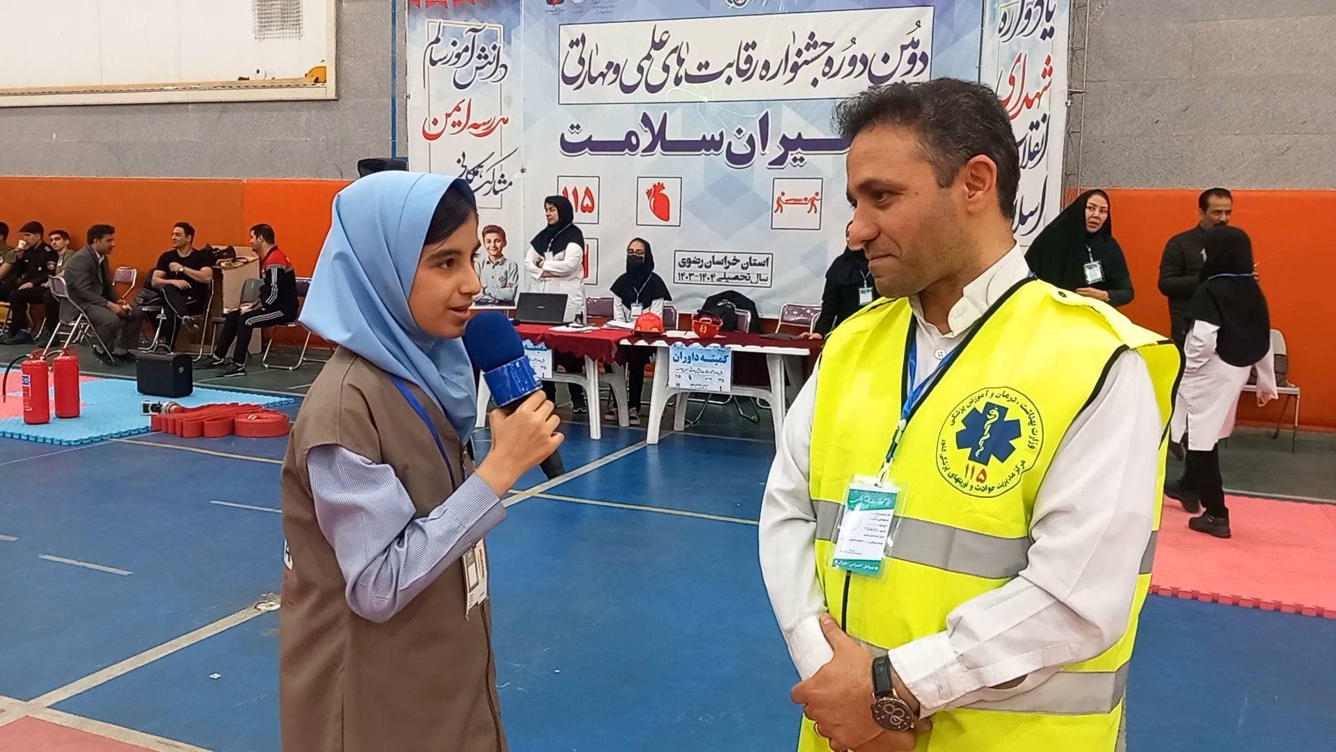 یکی از چالش‌های اورژانس ۱۱۵ بحث آشنایی دانش آموزان با اقدامات اولیه است