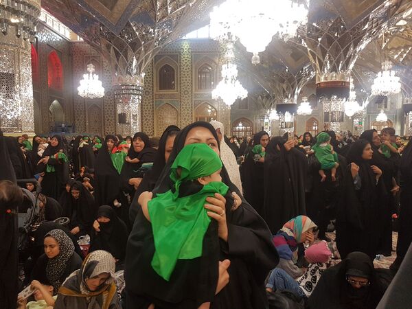 برگزاری بزرگترین اجتماع شیرخوارگان حسینی در حرم مطهر رضوی