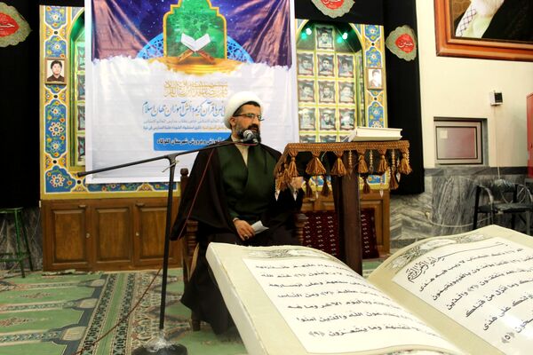 محفل قرآنی دانش آموزان در گلوگاه