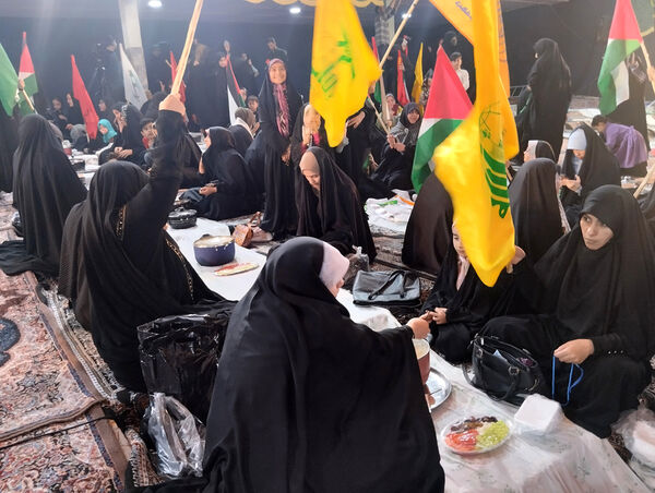 پویش طبخ غذای مقلوبه فلسطینی در قم