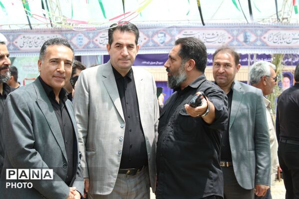حضور مدیرکل آموزش و پرورش خراسان شمالی در موکب روستای مهمانک