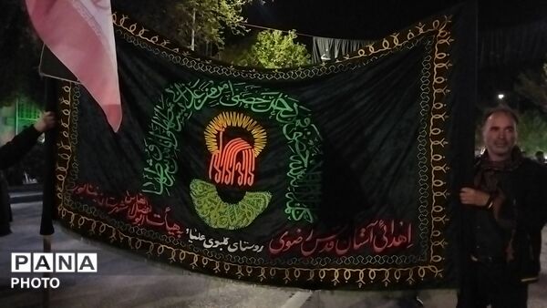هیئت گلبو علیا در چهل و یکمین شب از اجتماعات مردمی نیشابور 