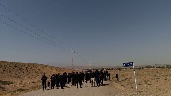 عزاداری مردم روستای جلماجرد در تاسوعای حسینی