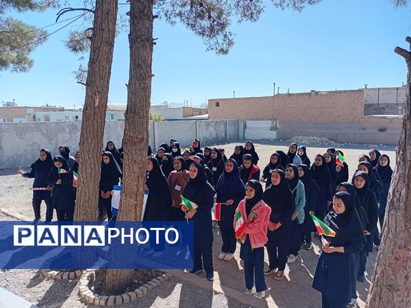 گرامیداشت سیزده آبان در دبیرستان مادرمهربان خلیل آباد