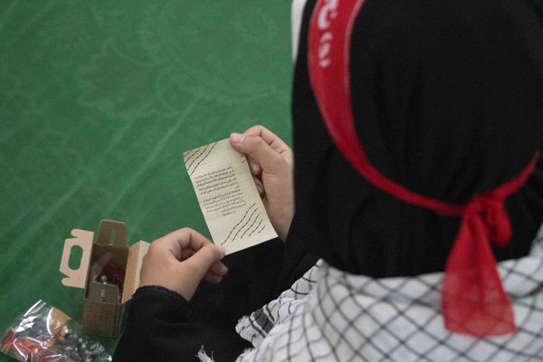 تسبیحی به یاد کودکان فلسطینی