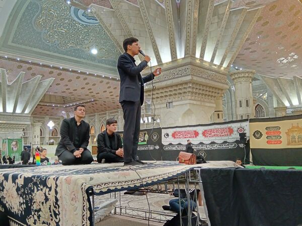 برگزاری سوگواره «احلی من العسل» در حرم امام خمینی (ره) 
