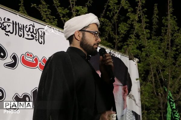 مراسم سوگواری چهلمین روز شهادت قائد امت و تشییع پیکر شهید در چهاردانگه