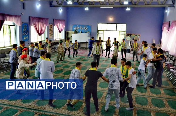  رویداد تخصصی آموزشی پیش اردوی ملی"پسران تشکیلات پیشتازان " قطب شهید شوشتری نیشابور