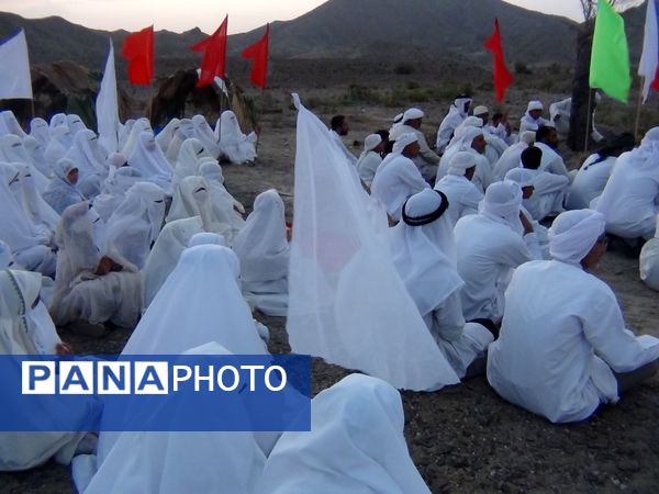 بازسازی واقعه عظیم «غدیر خم» در شهرستان بشاگرد 