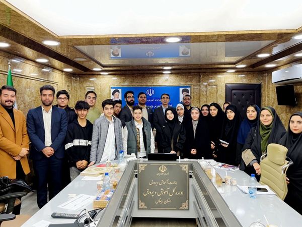 اردوی دو روزه نمایندگان مجلس دانش‌آموزی لرستان با بازدید از مراکز فرهنگی