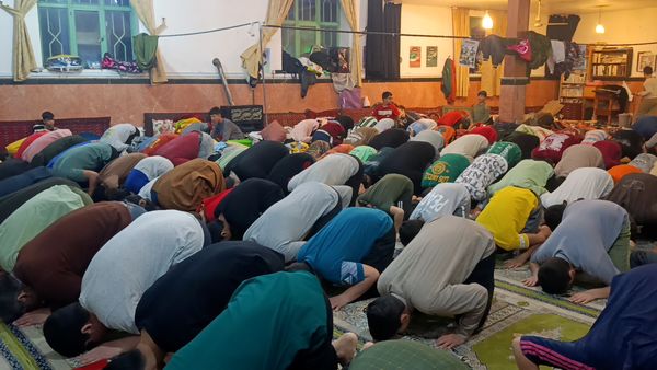 روز دوم اعتکاف پسران آشخانه 