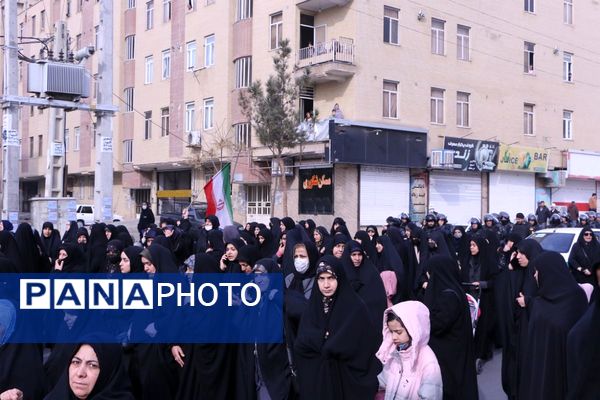 مراسم تشییع پیکر مطهر شهید والامقام شاهین دهقانی