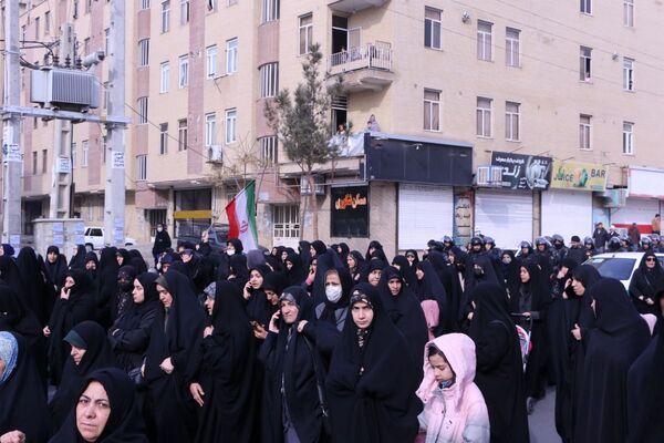 مراسم تشییع پیکر مطهر شهید والامقام شاهین دهقانی