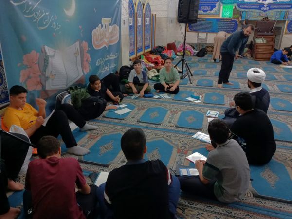 حال‌وهوای معنوی اعتکاف در مسجد حضرت فاطمه(س)