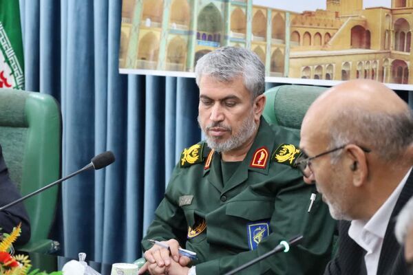 دیدار مدیرکل آموزش و پرورش استان یزد با فرمانده سپاه الغدیر 