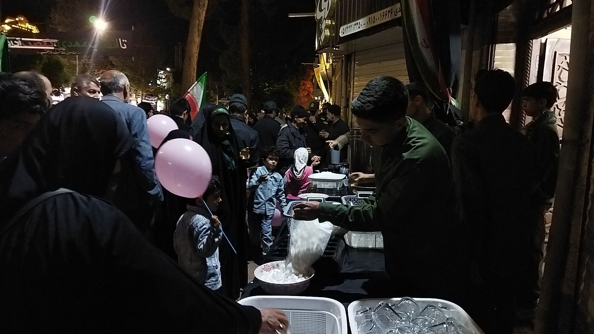 حوزه علمیه گلشن پنجاه شب میزبان وطن پرستان 