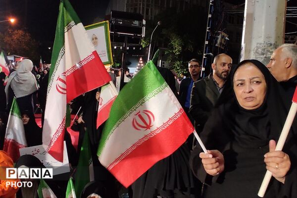 اجتماع فرهنگیان میهن دوست در خیابان کشوردوست
