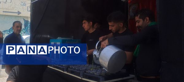 برپایی پرشور مراسم عزاداری سیدالشهدا در خیابان‌های نیشابور 