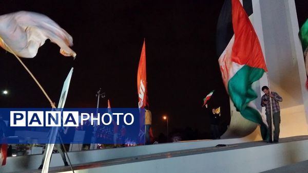 تجمع مردمی حمایت از جبهه مقاومت و مردم قهرمان غزه و لبنان