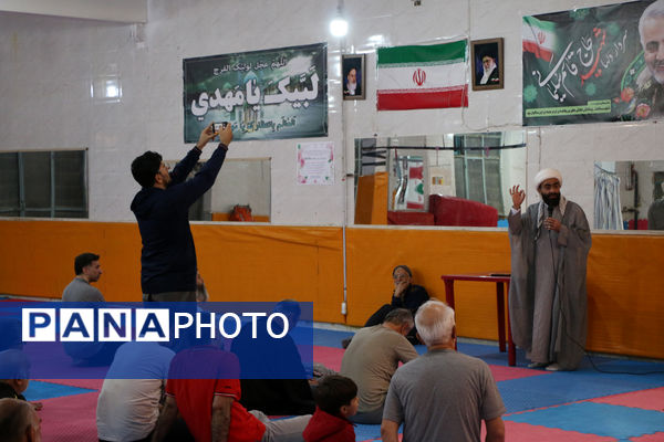 بزرگداشت پنجمین سالگرد سردار شهید سلیمانی در باشگاه ورزشی ذوالفقار قم