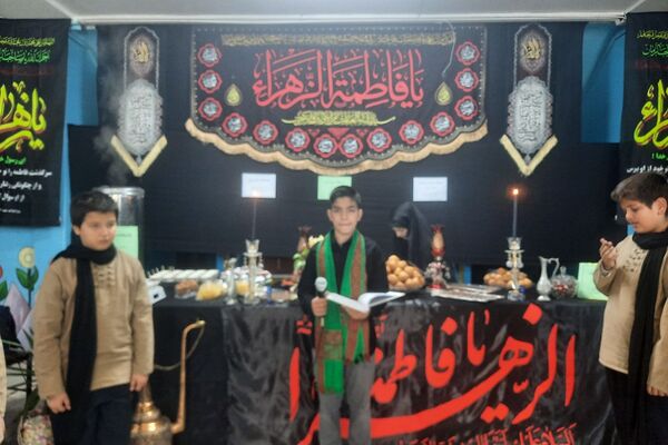 مراسم شهادت حضرت فاطمه (س) در ناحیه دو شهرری 