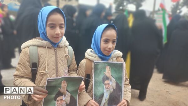 حضور کودکان سید علی در مراسم قدس شهرستان خلیل آباد 