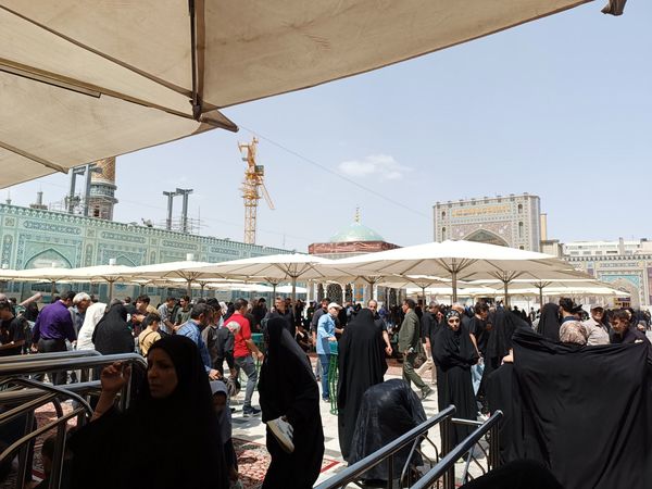 مراسم پیاده‌روی جاماندگان اربعین در مشهد