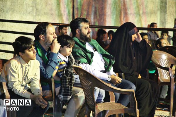 پرده نهم سوگواره ملی تعزیه دهزیار به نام سیدالشهدا(ع) رقم خورد