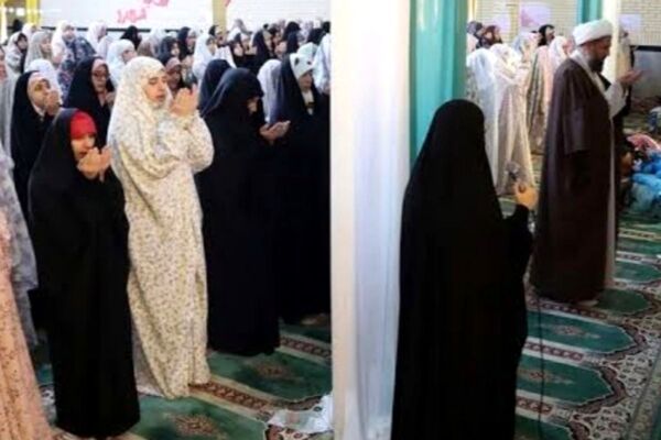 نوجوانان در اعتکاف مسجد امام حسین تهران