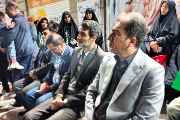 موکب آموزش و پرورش ناحیه یک کرمانشاه، نقطه عطف راهپیمایی شبانه شد